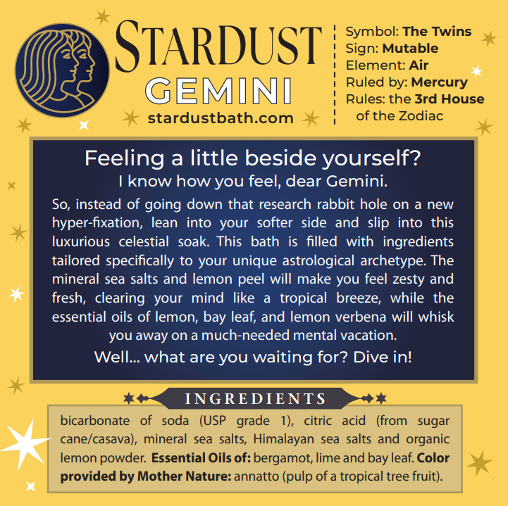 Gemini Bath Soak