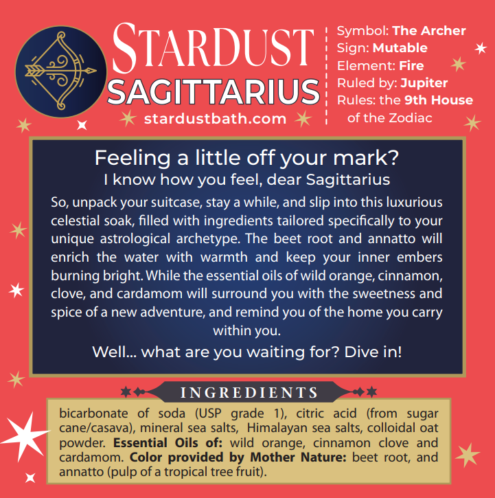 Sagittarius Bath Soak